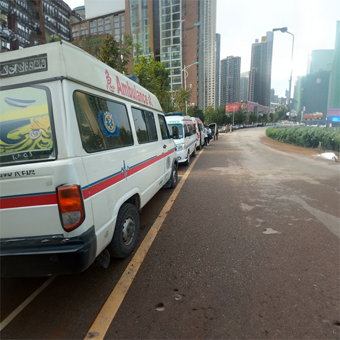 河南郑州新密正规救护车到洛阳市孟津县长途 救护车 转运-救护车出租