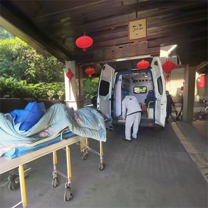 河南郑州市中牟租赁私家救护车到河南省中国五五医院 出租私人救护车多少钱