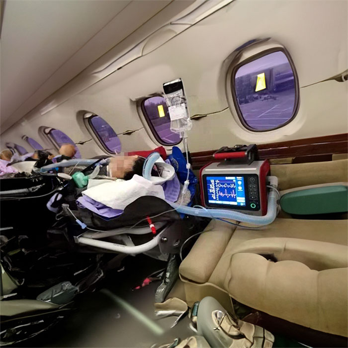 郑州经开区租私人救护车转院到郑州大学第五附属医院 跨省120救护车出租多少钱