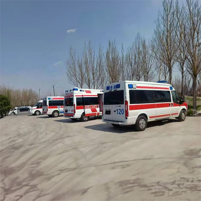 郑州市管城救护车出租护送到驻马店市泌阳县出租转院救护车