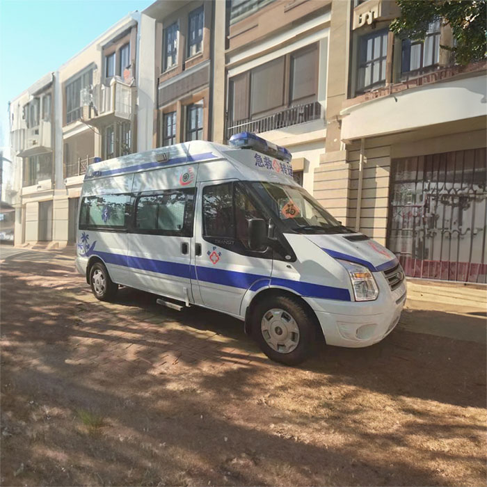 河南巩义救护车出租服务护送到周口市市辖区救护车租车