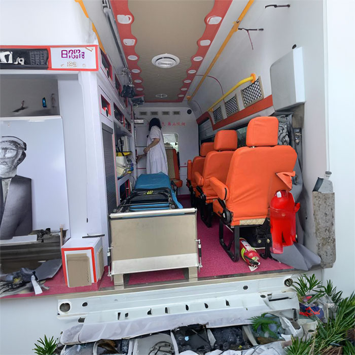 2023年郑州惠济区康复回老家到三门峡市私人救护车出租电话号码