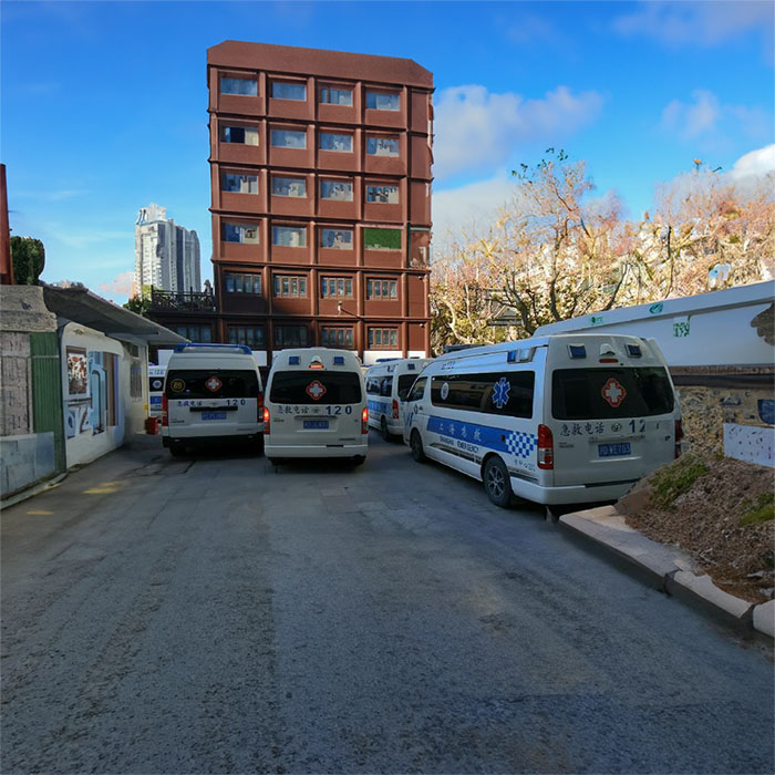 2023年郑州市中牟康复护送到安阳市林州市救护车的电话是