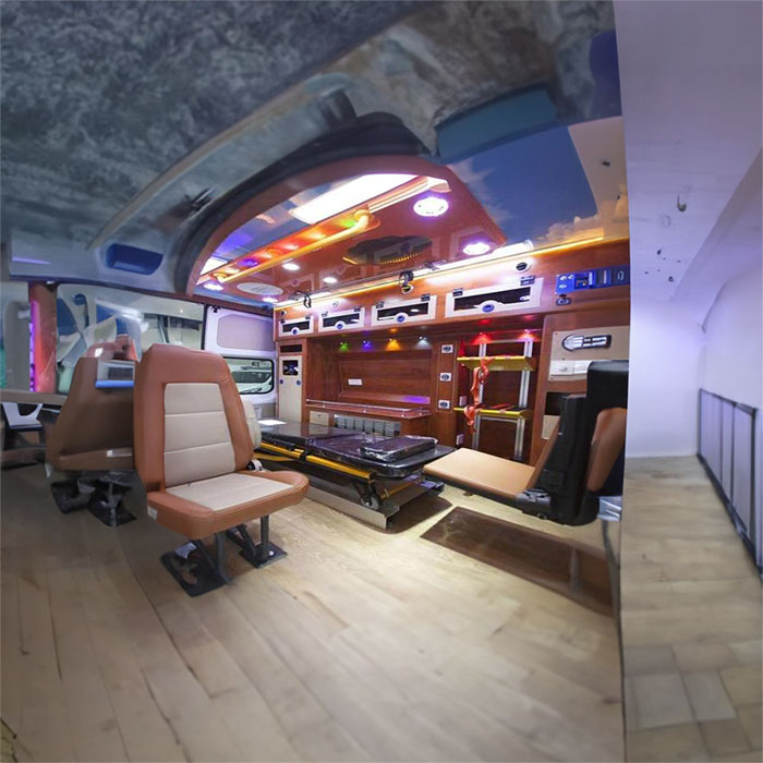 经开区私人救护车出租到安阳市救护车租赁