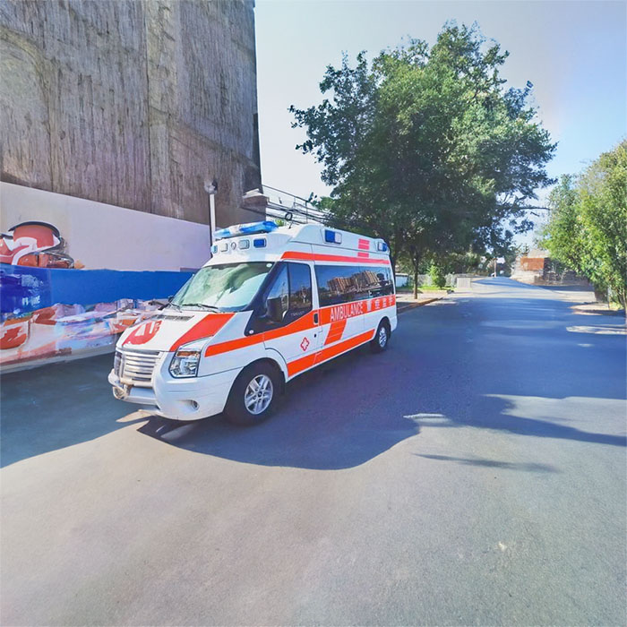 巩义私人救护车出租到周口市项城市救护车长途转院出租