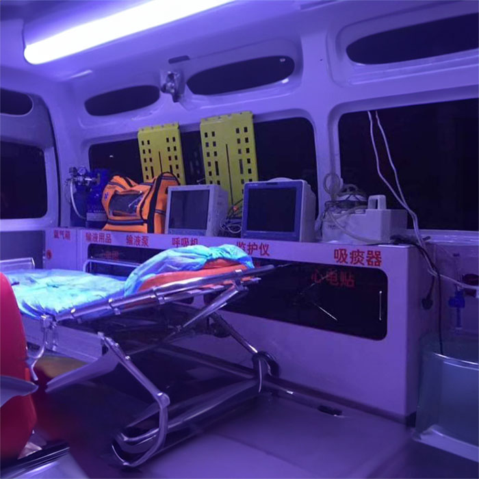 郑州市金水120救护车转运到南阳市卧龙区正规救护车出租转运