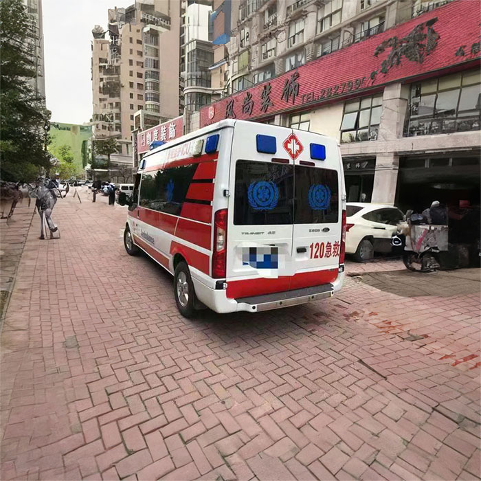 河南中原区私人救护车出租到河南省周口市中心医院 跨省救护车出租电话哪里有