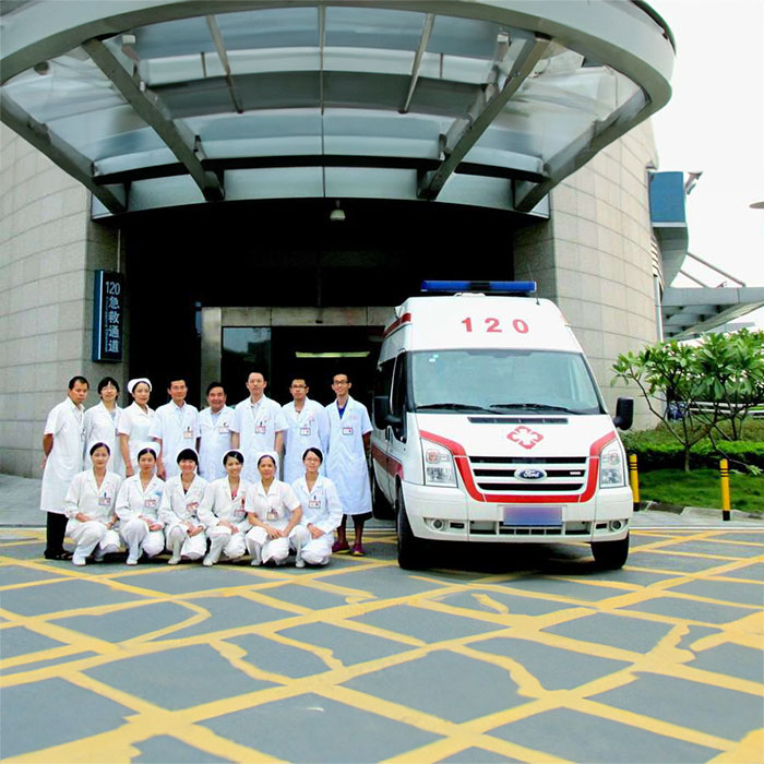 河南郑州市中牟县预约私人救护车转运到洛阳市第二人民医院 哪里有120救护车出租