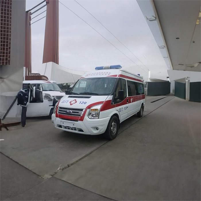 河南郑州市新郑市租赁私家救护车转院到河南省中国五五医院 医院救护车叫一次多少钱 出租