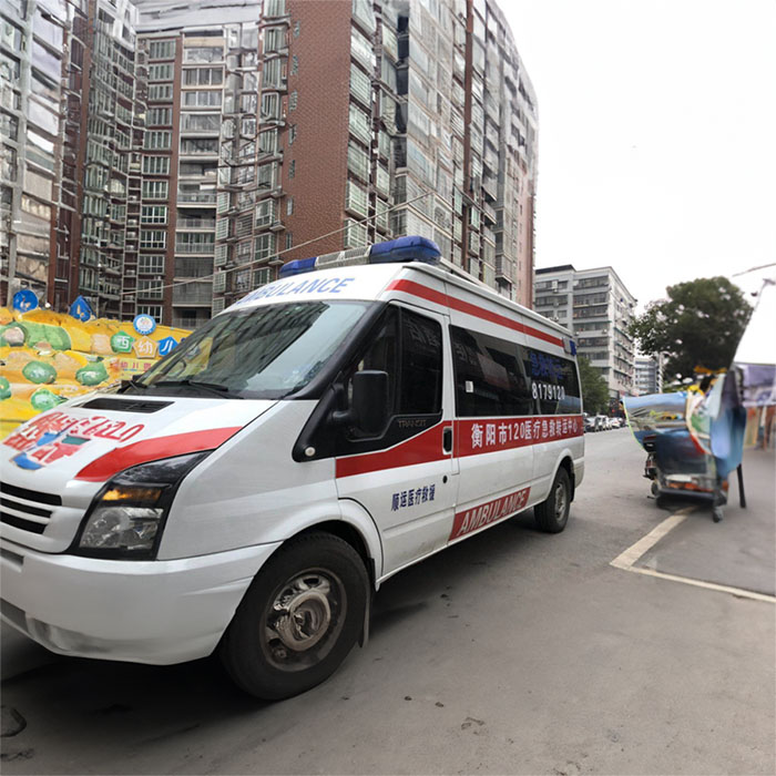 河南郑州管城救护车出租服务转运到平顶山市宝丰县救护车租赁收费标准